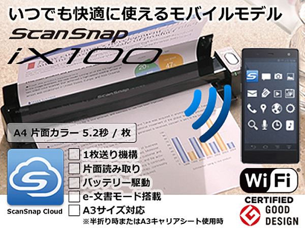 多機能コンパクトスキャナ